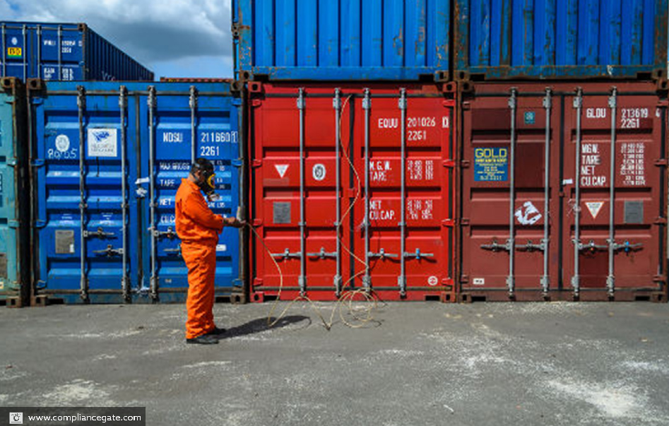 Container fumigation in Dubai